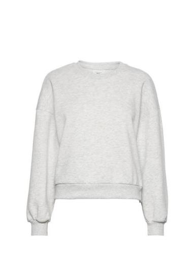 Basic Sweater Tops Sweat-shirts & Hoodies Sweat-shirts Grey Gina Trico...