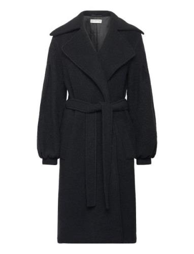 083 Colette Coat Outerwear Coats Winter Coats Black Ida Sjöstedt