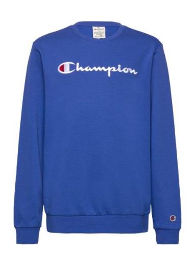 Crewneck Sweatshirt Tops Sweat-shirts & Hoodies Sweat-shirts Blue Cham...