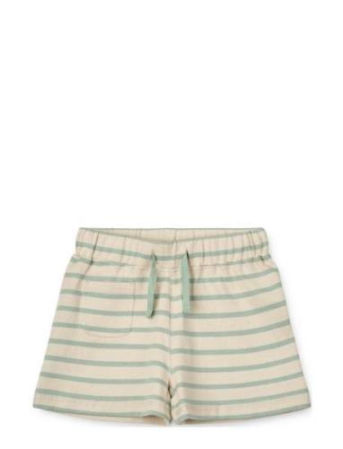 Valdis Stripe Shorts Bottoms Shorts Blue Liewood