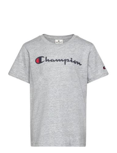 Ss Tee Tops T-shirts Short-sleeved Grey Champion