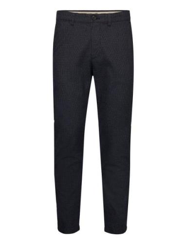 Slh175-Slim Miles Hounds Pant Bottoms Trousers Chinos Navy Selected Ho...