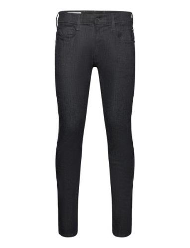 Anbass Trousers Slim Forever Dark Bottoms Jeans Slim Black Replay