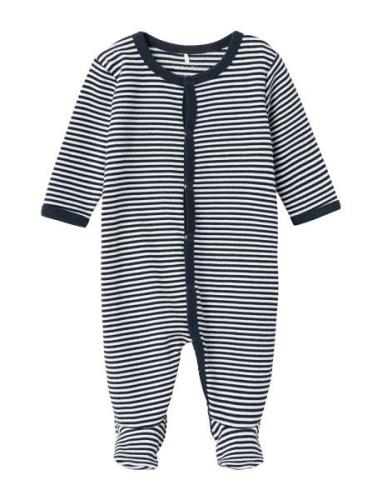 Nbnnightsuit W/F Y/D Core Noos Pyjama Sie Jumpsuit Haalari Navy Name I...