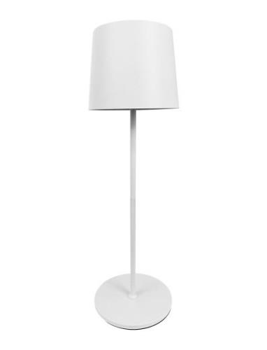 Karl Led Lampe Med 2 Rør Hvid Home Lighting Lamps Table Lamps White Dy...