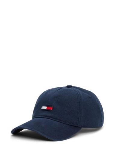 Tjm Elongated Flag Denim Cap Accessories Headwear Caps Navy Tommy Hilf...