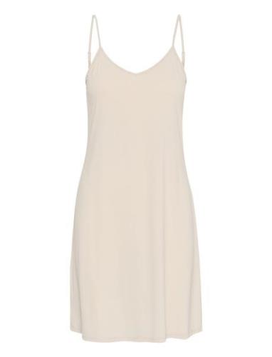 Crlissandra Underdress Yöpaita Beige Cream