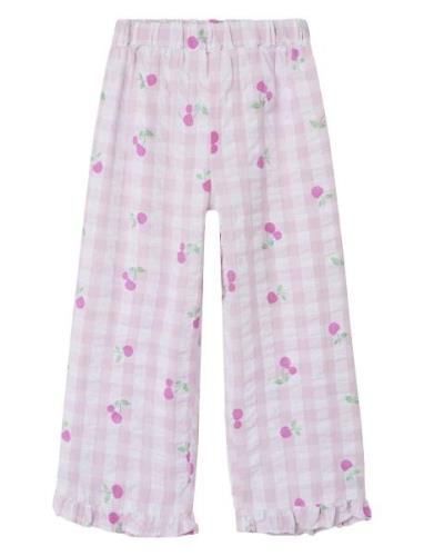 Nmfjerriane Pant Bottoms Trousers Pink Name It