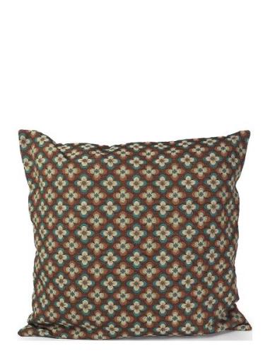 C/C 50X50 Clover Brown Home Textiles Cushions & Blankets Cushions Brow...