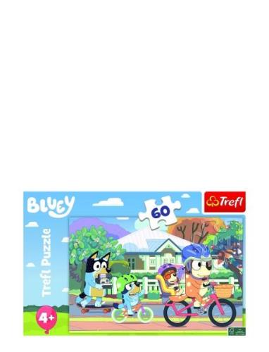 Trefl 60 Bit Happy Bluey Toys Puzzles And Games Puzzles Classic Puzzle...