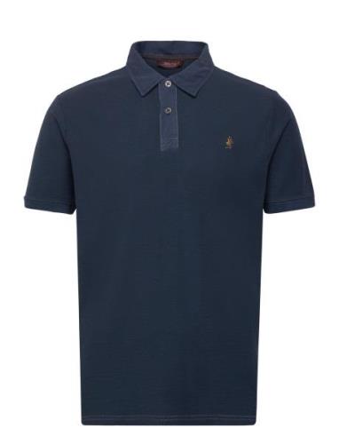 Ben Reg Mcs M Polo Tops Polos Short-sleeved Navy MCS