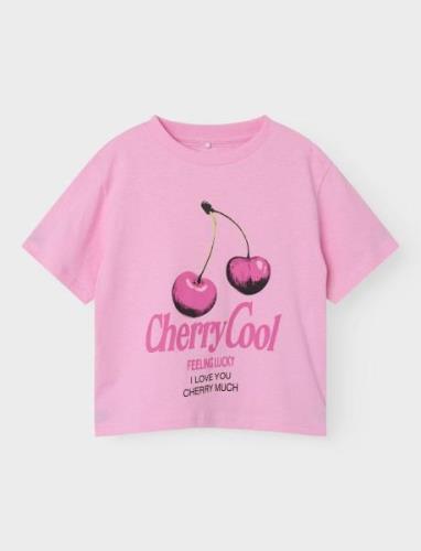 Nmfharmony Ss Nreg Top Tops T-shirts Short-sleeved Pink Name It