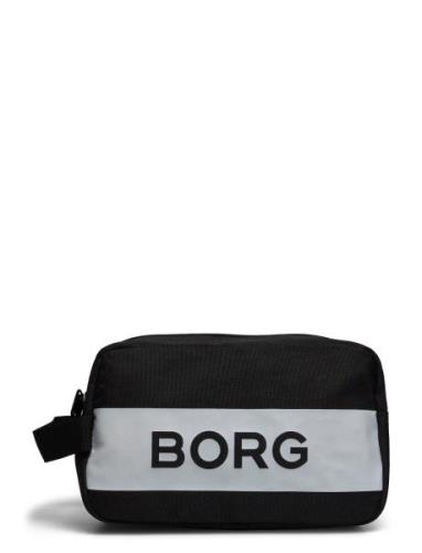 Borg Stripe Toilet Case Toilettilaukut Black Björn Borg