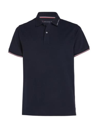 Tommy Flag Tipped Reg Polo Tops Polos Short-sleeved Navy Tommy Hilfige...