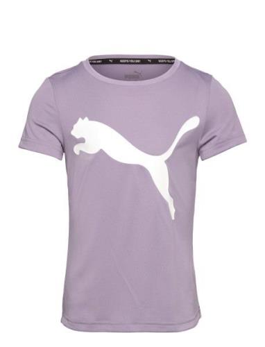 Active Tee G Tops T-shirts Short-sleeved Purple PUMA