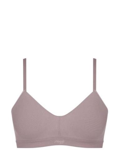 Sloggi Ever Ease P Lingerie Bras & Tops Soft Bras Bralette Grey Sloggi