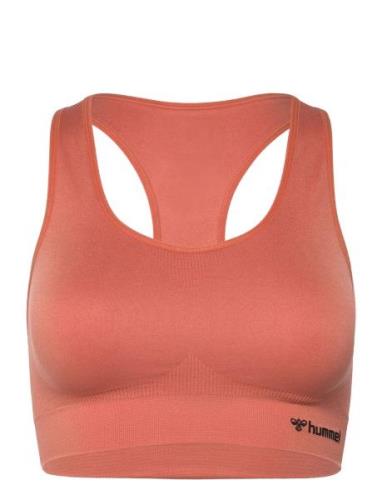 Hmltif Seamless Sports Top Sport Bras & Tops Sports Bras - All Orange ...