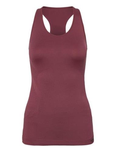 Hmltif Seamless Top Sport T-shirts & Tops Sleeveless Burgundy Hummel