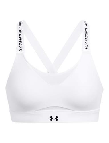 Ua Infinity High 2.0 Bra Sport Bras & Tops Sports Bras - All White Und...