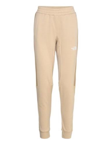 W Ma Fleece Pant Sport Sport Pants Cream The North Face