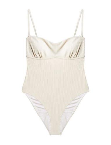 Shiva Swimsuit Uimapuku Uima-asut Beige Rethinkit