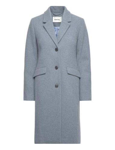 Pamela Coat Outerwear Coats Winter Coats Blue Modström