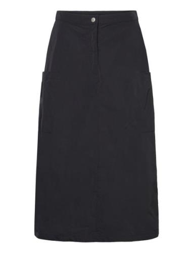 Emerymd Skirt Polvipituinen Hame Black Modström