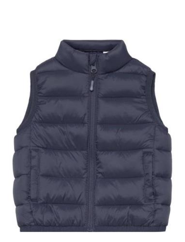 Quilted Gilet Toppaliivi Navy Mango