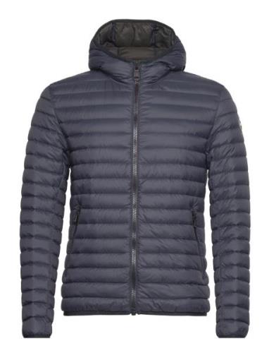 Mens Down Jacket Vuorillinen Takki Topattu Takki Navy Colmar