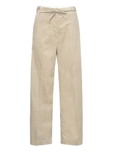 Zecca - Current Corduroy Rd Bottoms Trousers Wide Leg Beige Day Birger...