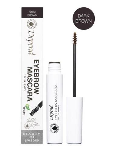 Eyebrow Mascara Tint & Shape Dark Brown Kulmageeli Meikki Nude Depend ...