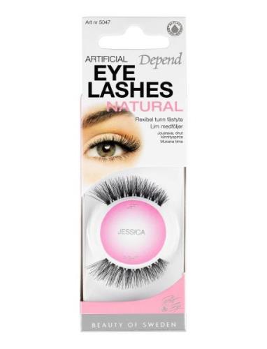 Pe Eyelashes Jessica Se/Fi Ripset Meikki Nude Depend Cosmetic