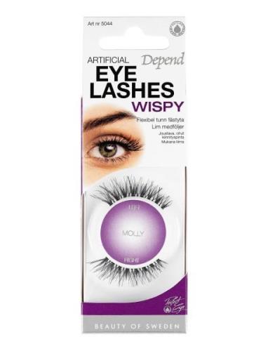 Pe Eyelashes Molly Se/Fi Ripset Meikki Nude Depend Cosmetic