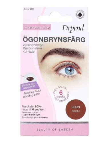 Ögonbrynsfärg Brun Se/Fi/No/Dk Kulmageeli Meikki Nude Depend Cosmetic