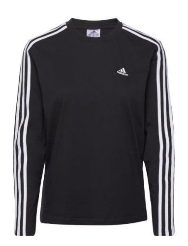 Essentials 3 Stripes Longsleeve T-Shirt Tops T-shirts & Tops Long-slee...