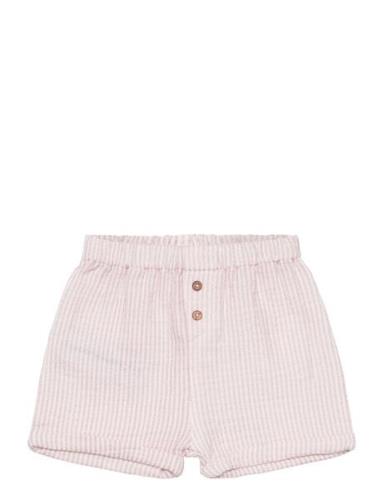 Cotton Striped Shorts Bottoms Shorts Multi/patterned Mango