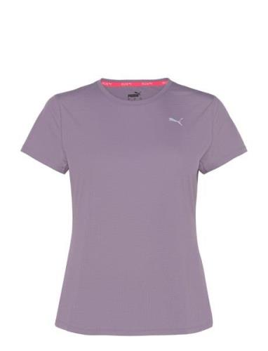 Run Favorites Velocity Tee W Sport T-shirts & Tops Short-sleeved Purpl...