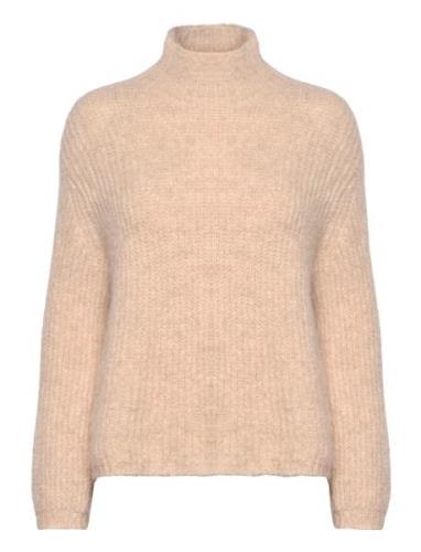 Syringabbrika Knit Tops Knitwear Jumpers Beige Bruuns Bazaar