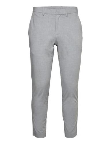 Tapered Fit Stretch Trousers Bottoms Trousers Formal Grey Mango