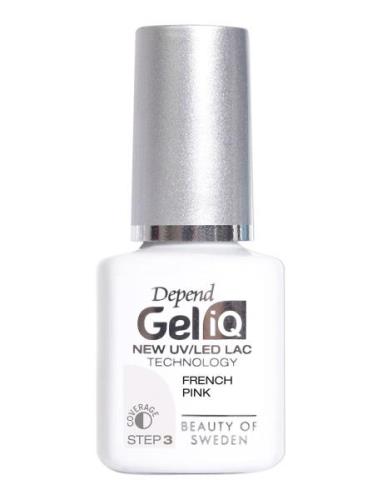 Gel Iq French Pink Geelikynsilakka Kynsilakka Pink Depend Cosmetic