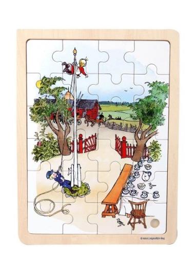 Emil Fra Lønneberg Wooden Frame Puzzle - Fsc Toys Puzzles And Games Pu...