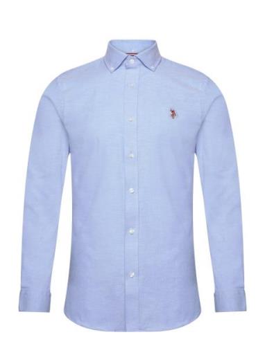 Uspa Shirt Erlin Men Tops Shirts Casual Blue U.S. Polo Assn.