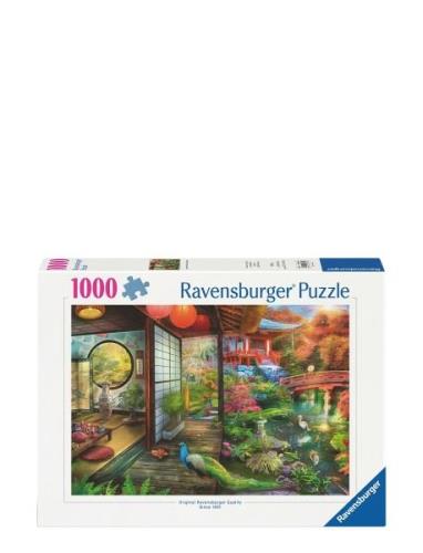 Japanese Garden Teahouse Kyoto 1000P Toys Puzzles And Games Puzzles Cl...