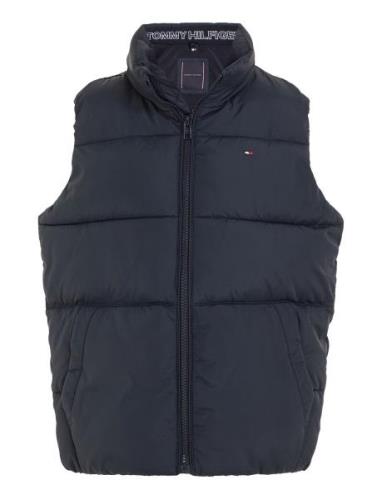 Essential Padded Vest Toppaliivi Navy Tommy Hilfiger