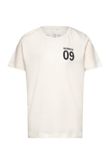 Nkmlurios Ss Top Pb Tops T-shirts Short-sleeved Cream Name It