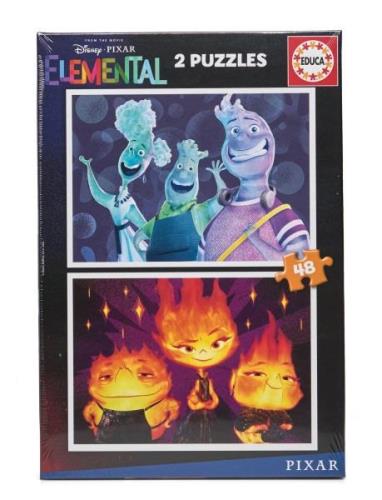 Educa 2X48 Elemental Toys Puzzles And Games Puzzles Classic Puzzles Mu...