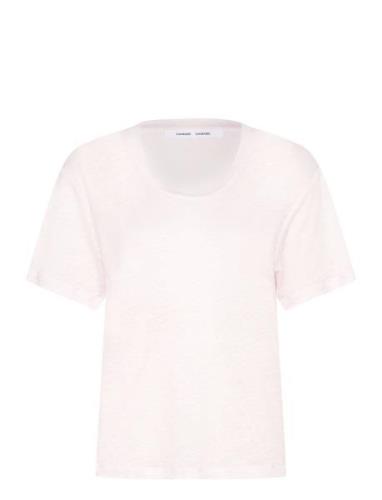 Sakayla T-Shirt 15202 Tops T-shirts & Tops Short-sleeved Pink Samsøe S...