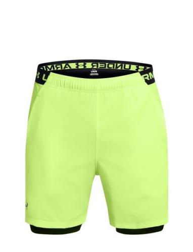 Ua Vanish Woven 2In1 Sts Sport Shorts Sport Shorts Green Under Armour