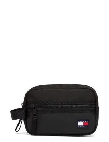 Tjm Freshman Washbag Toilettilaukut Black Tommy Hilfiger