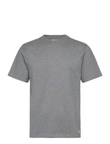 Basic T-Shirt Héritage Tops T-shirts Short-sleeved Grey Armor Lux